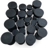 Гантель UNIX FIT PRO круглая обрезиненная 35 кг DBRND35PBK